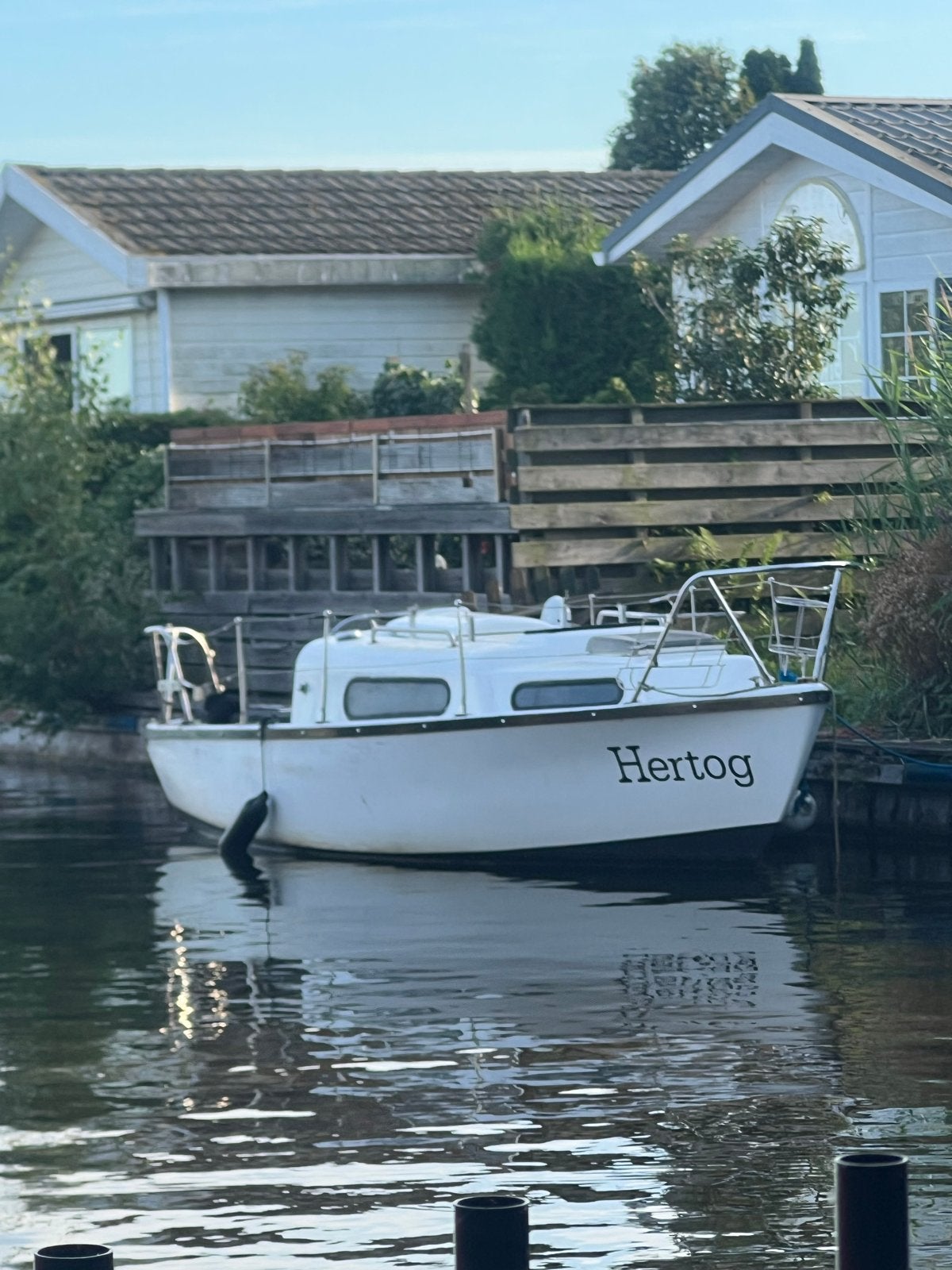 Motorboot De Hertog - evt met 6PK Mercury, Gebruikt, Kajuitboot, Buitenboordmotor, 6 pk