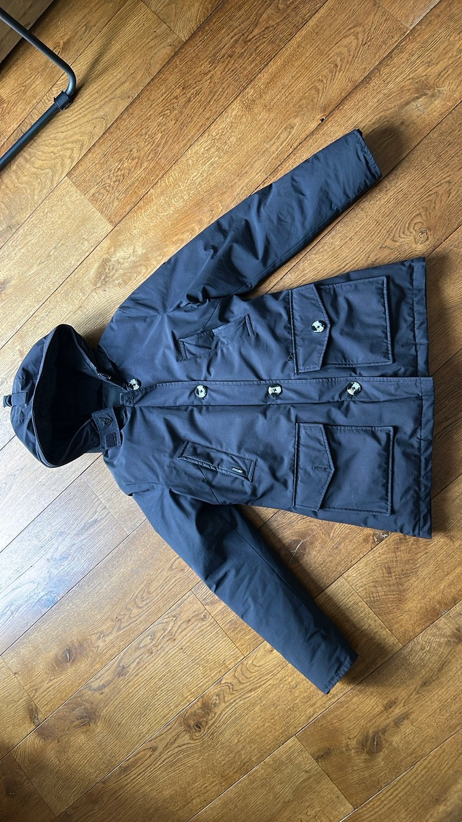 Airforce jas Donkerblauw Maat S, Ophalen of Verzenden, Gedragen, Maat 36 (S), Blauw