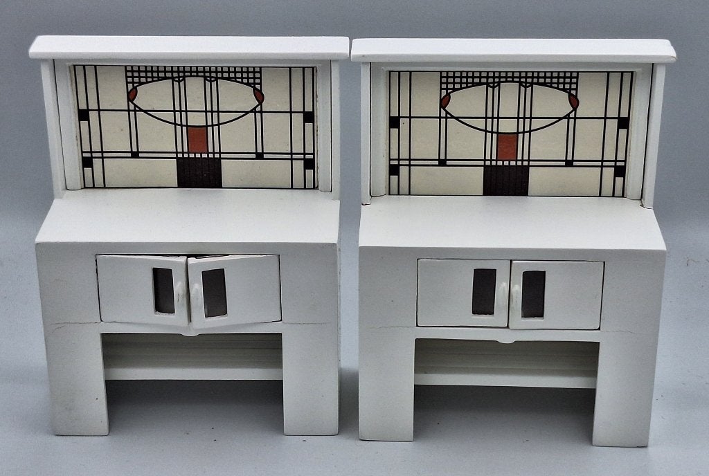 2 Mackintosh kastjes voor het poppenhuis, prijs is per stuk, Ophalen of Verzenden, Nieuw, Poppenhuis