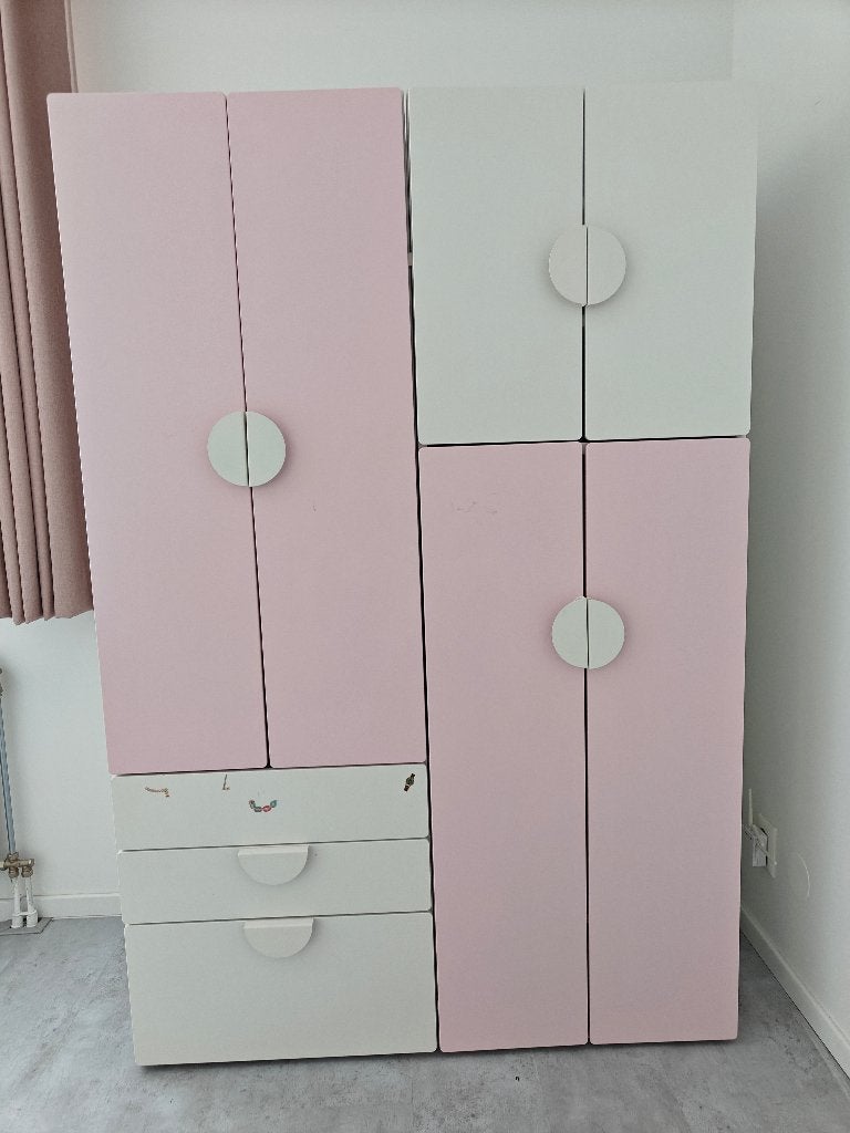Kledingkast (dubbel) compleet ingericht, Ophalen, Kast, 50 tot 70 cm, 105 cm of meer