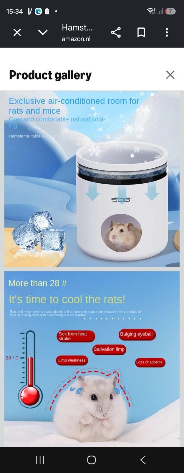 Hamster huisje, Dieren en Toebehoren, Verzenden
