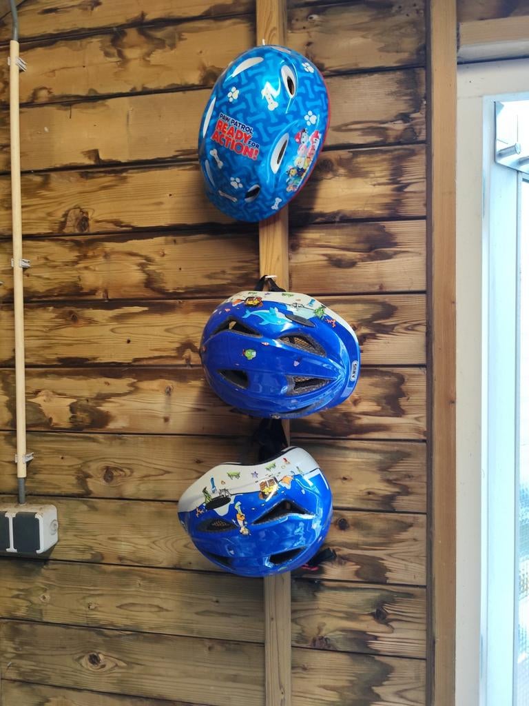 Kinderfietshelmen - Diverse maten en designs, Gebruikt, Jongen of Meisje, Overige maten, Ophalen of Verzenden