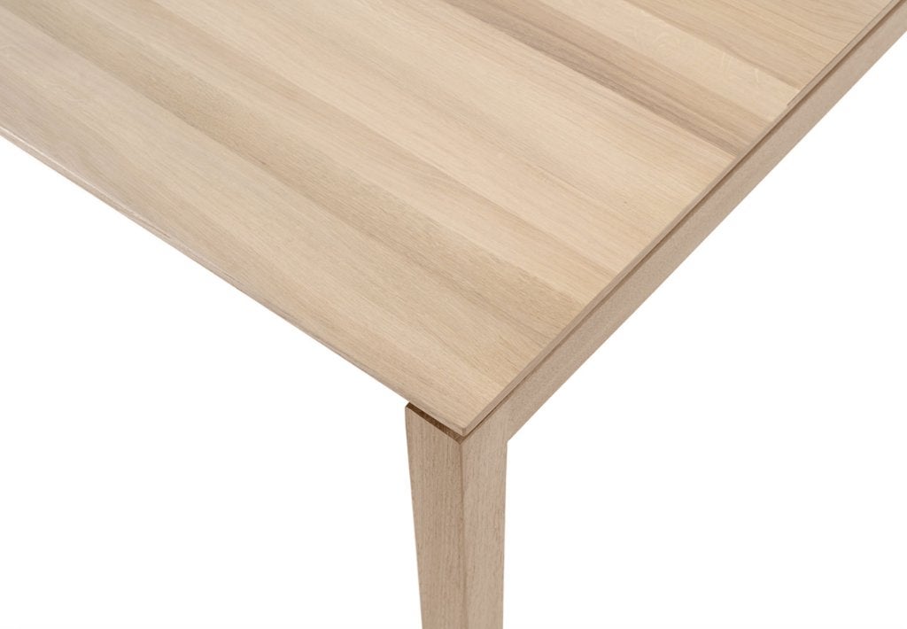 Mistral Tafel Kluskens 240x100, Ophalen, Eikenhout, 200 cm of meer, 50 tot 100 cm