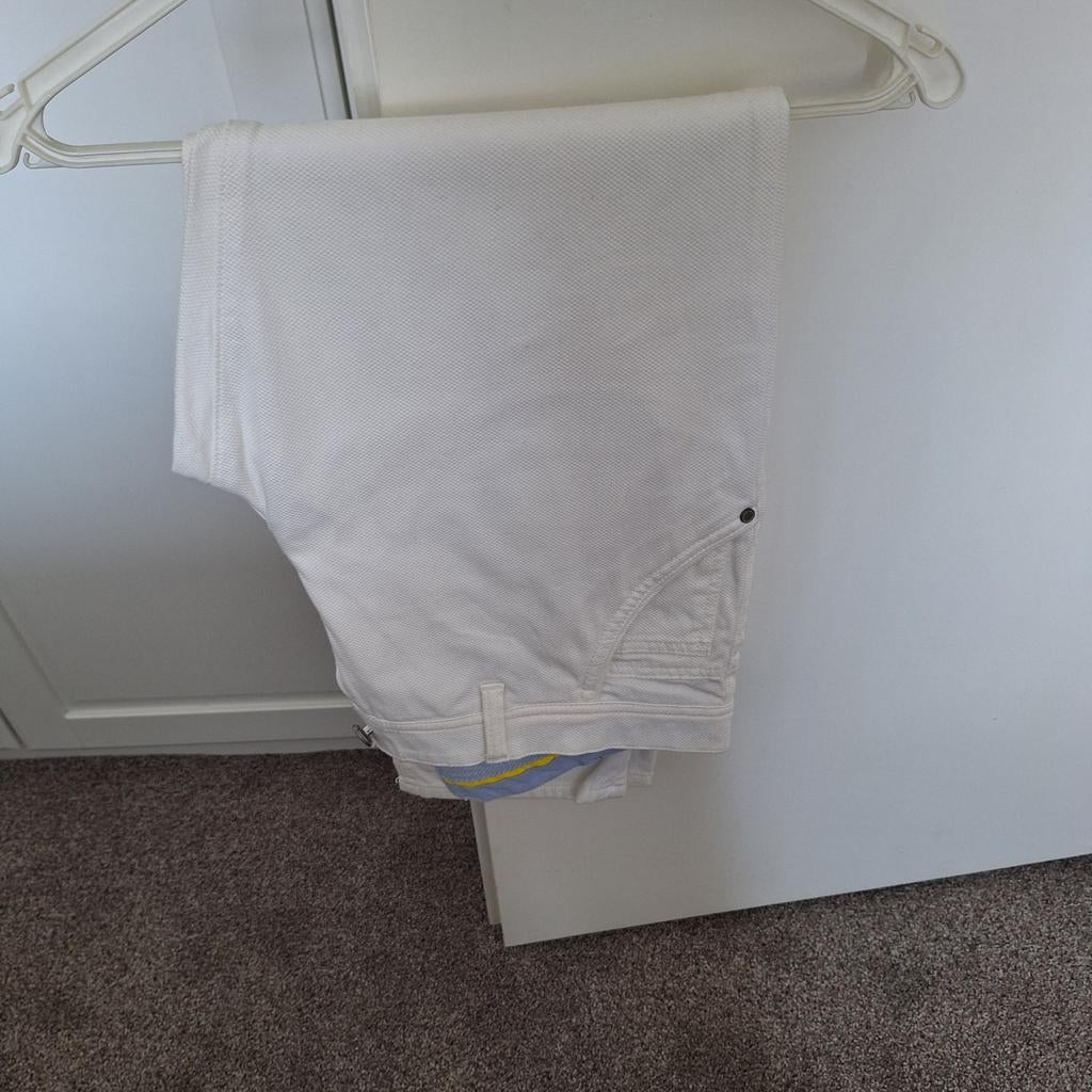 Witte herenbroek, maat 25 - Westbury, Kleding | Heren, Broeken en Pantalons, Ophalen of Verzenden
