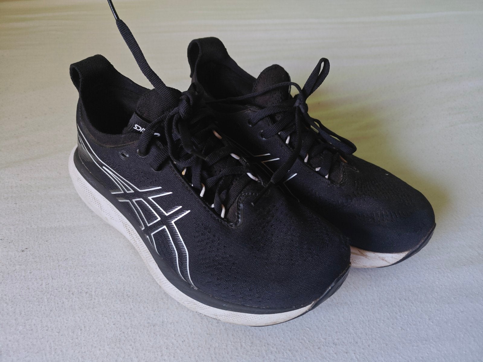Asics Gel-Nimbus 25 hardloopschoenen - Zwart - Maat 37, Gebruikt, Hardloopschoenen, Ophalen of Verzenden, Hardlopen