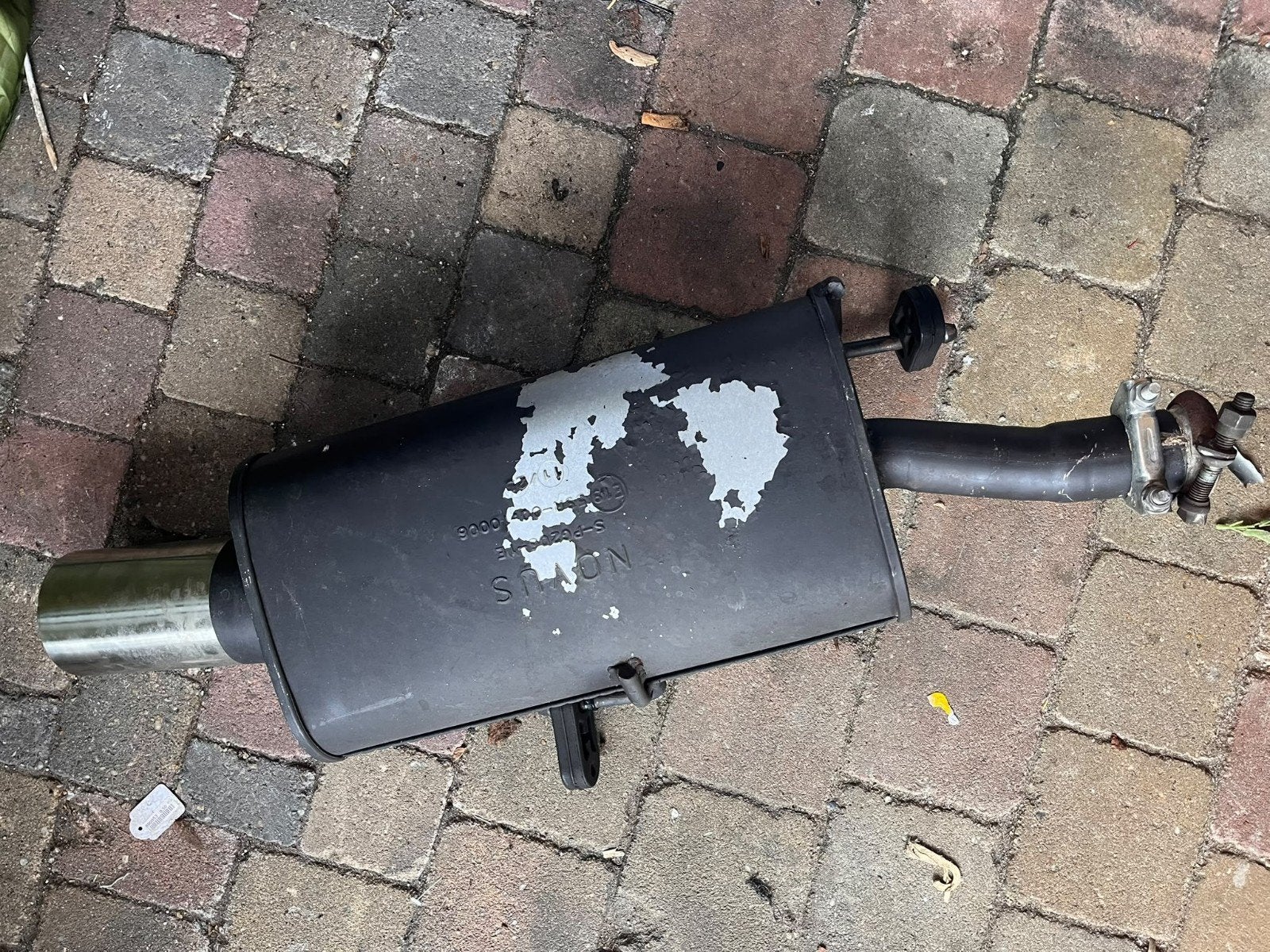 uitlaat peugeot 206 2002, Ophalen
