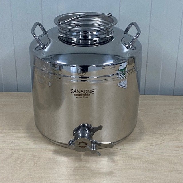 Honingvat inox van 5 t/m 50 liter, Huis en Inrichting, Keuken | Potten en Pannen, Niet ingevuld, Niet ingevuld, Nieuw, Ophalen of Verzenden