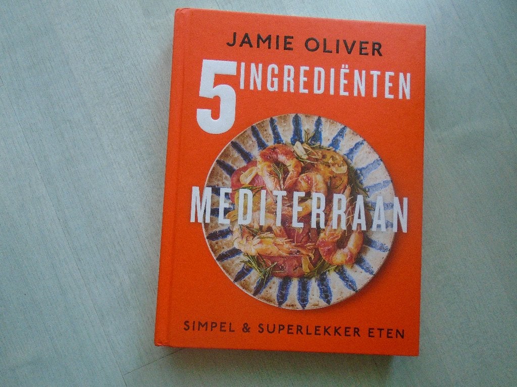 5 ingrediënten mediterraan, Boeken, Ophalen of Verzenden, Zo goed als nieuw, Jamie Oliver, Azië en Oosters