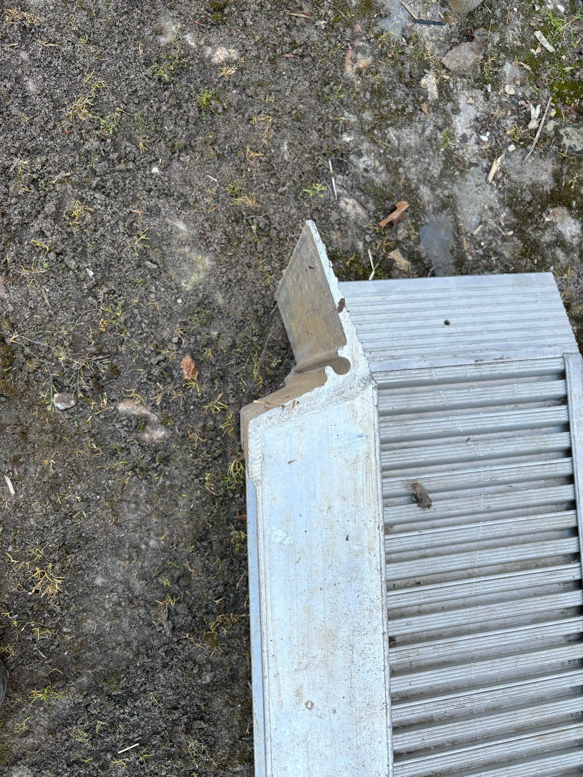 Oprijplaten - 3,23m lang, 1400 kg capaciteit pst, Ophalen of Verzenden, Gebruikt, Ladder, 2 tot 4 meter