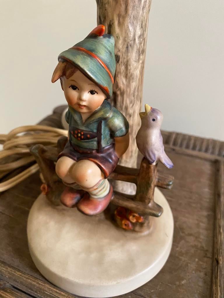 Hummel lamp zingende vogel, Ophalen of Verzenden, Zo goed als nieuw, Minder dan 50 cm