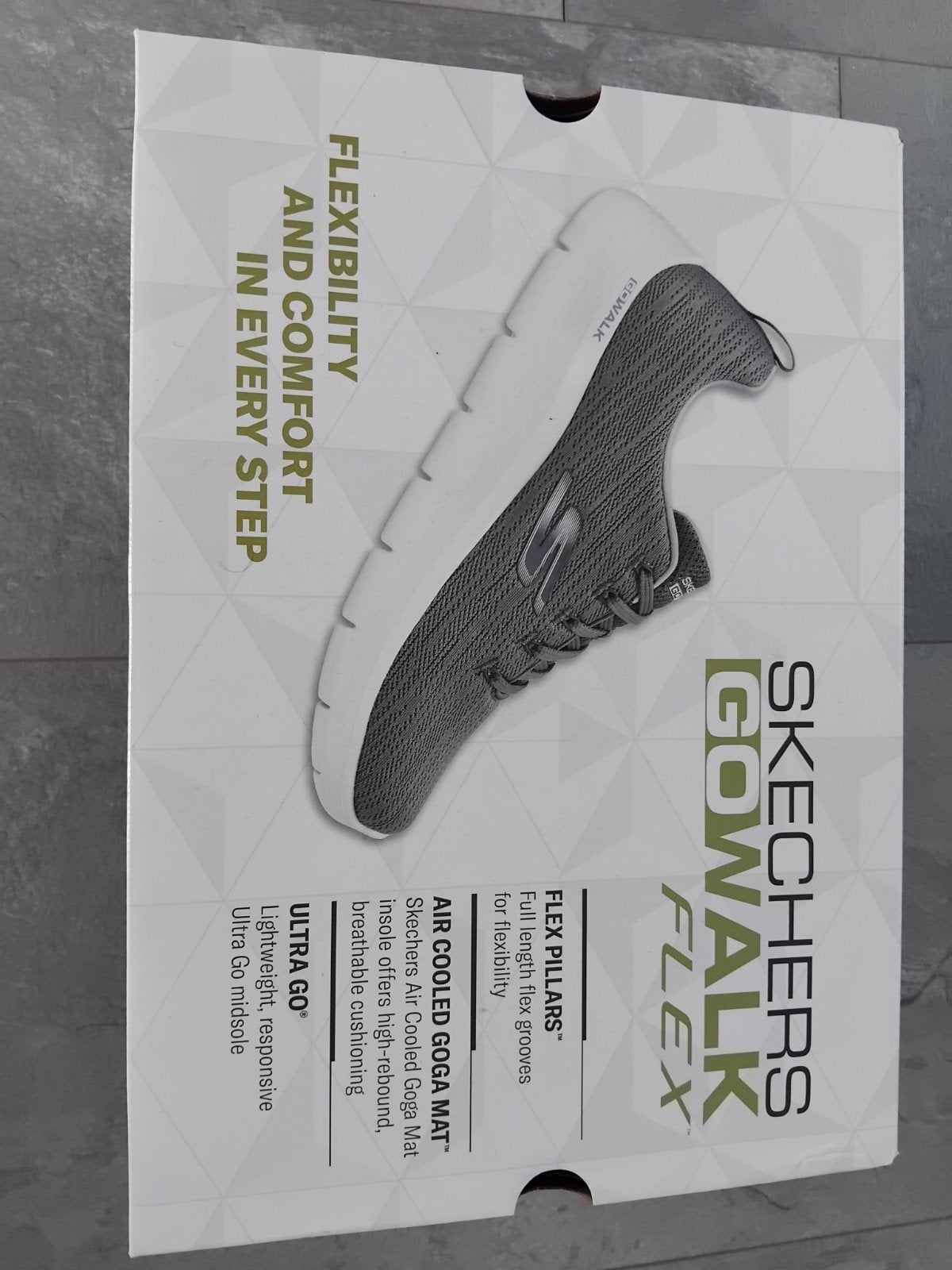 Skechers Go Walk Flex - Vespid Heren Sneakers Maat 43 Zwart, Ophalen of Verzenden