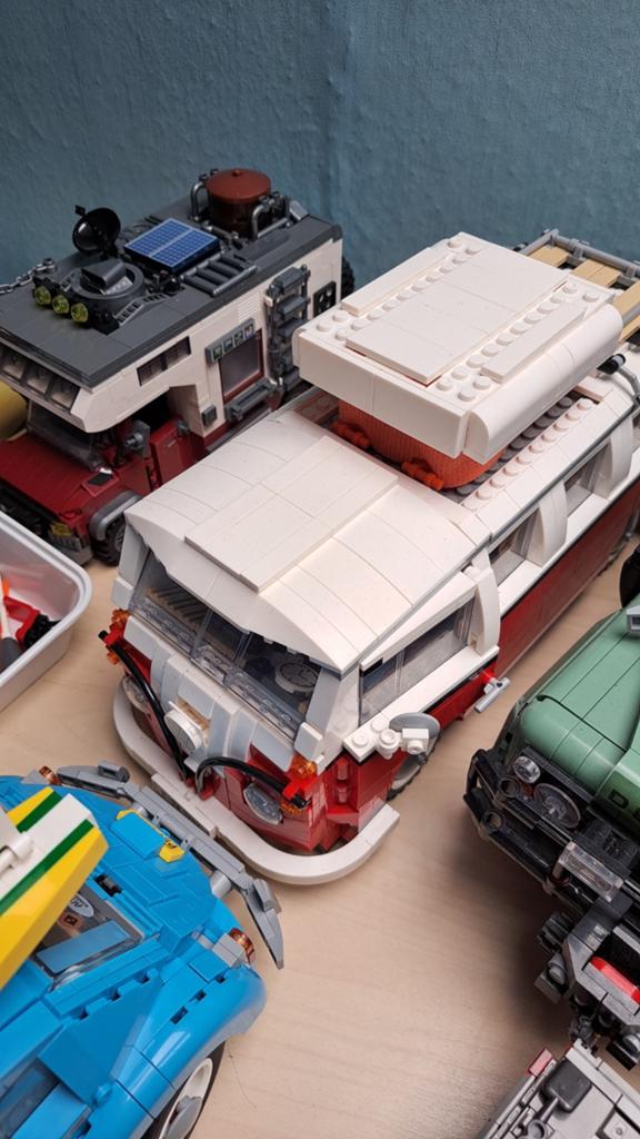 Bouwdoos VW Bus Camper - Gedetailleerd Model, Ophalen of Verzenden