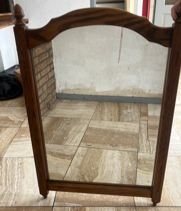 Spiegel 80x60 cm, Ophalen, Rechthoekig, 50 tot 100 cm, Minder dan 100 cm