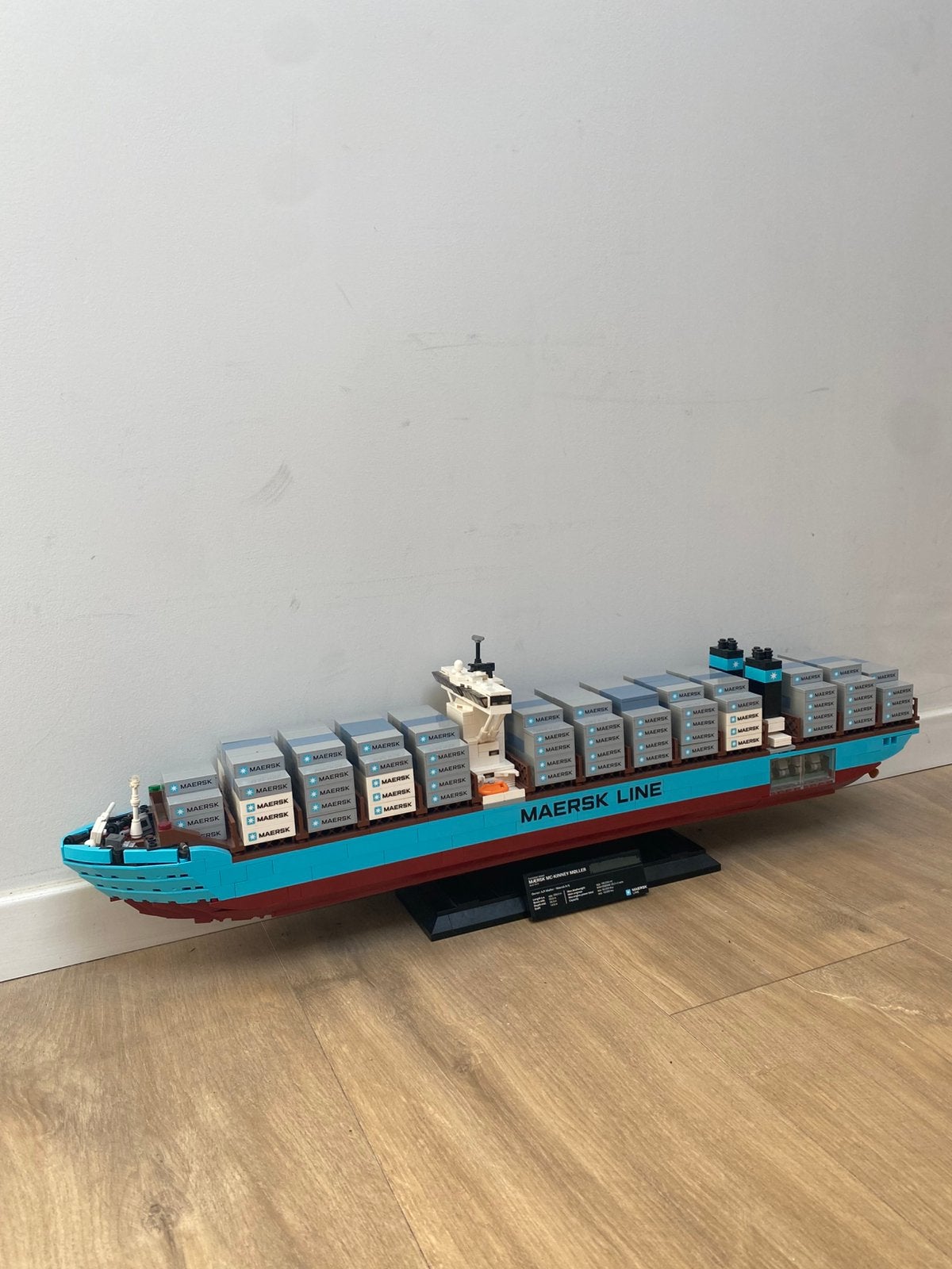 Lego Maersk Line Triple-E 10241, Lego, Ophalen of Verzenden, Zo goed als nieuw, Icons