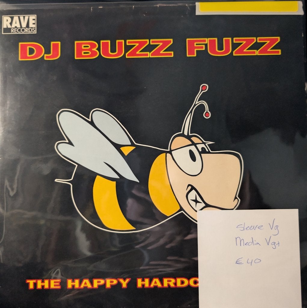 DJ Buzz Fuzz - The Happy Hardcore E.P., Gebruikt, Hardcore, Inclusief binnenhoes, Ophalen of Verzenden