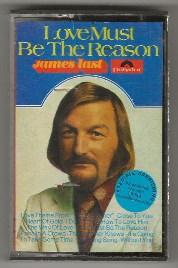 James Last - Love Must Be The Reason (1972), Cd's en Dvd's, Ophalen, Gebruikt, 1 bandje, Origineel