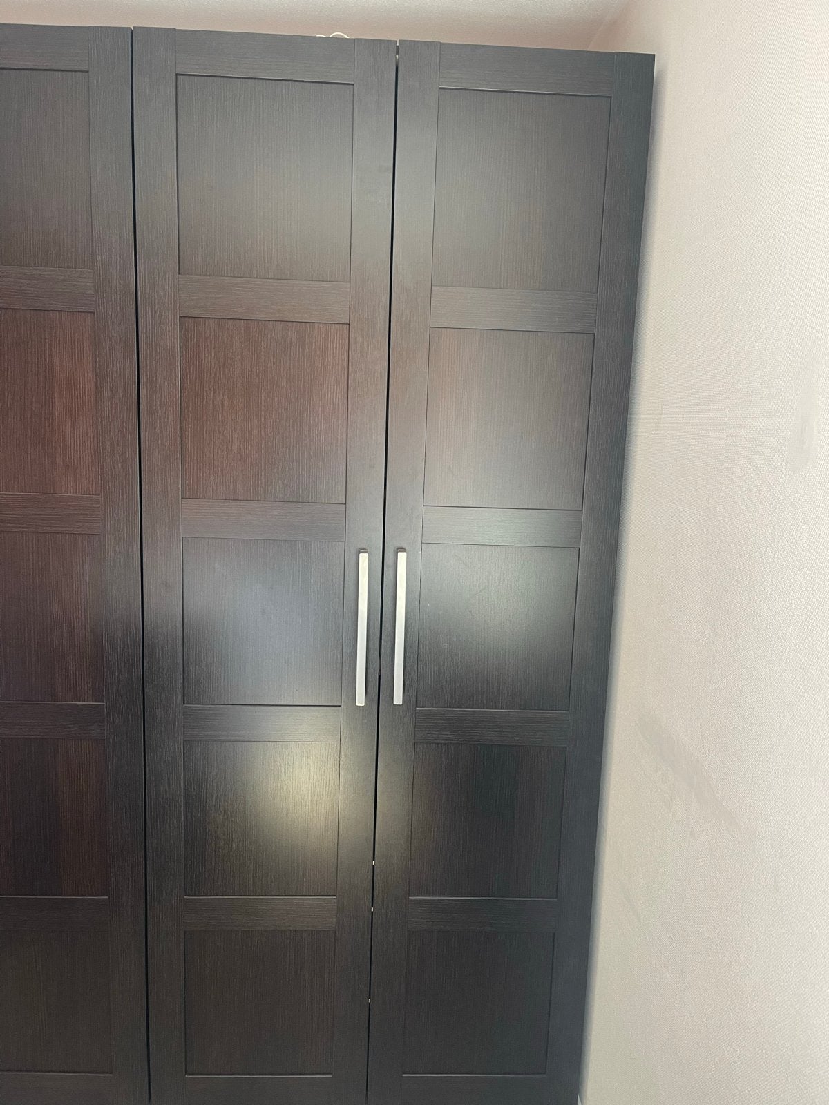 IKEA PAX Kastdeel 50x236x58 - Donkerbruin (1 deur breed), Minder dan 50 cm, Gebruikt, 200 cm of meer, Ophalen of Verzenden