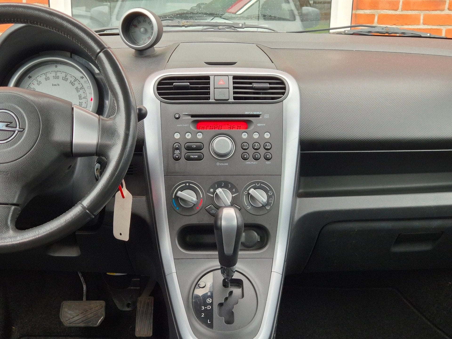 Opel Agila 1.2 Edition 94PK 5drs AUTOMAAT airco, elektr.rame, Auto's, Stof, 4 cilinders, Origineel Nederlands, Bedrijf
