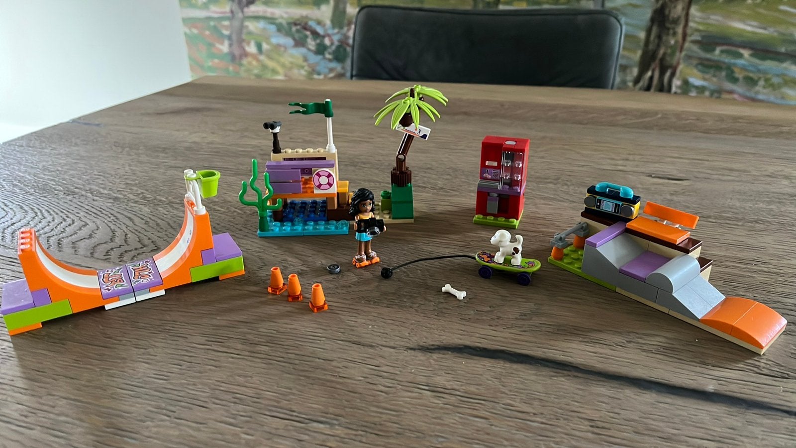 Lego Friends 41099 Heartlake Skate Park, Compleet, Lego, Friends, Ophalen of Verzenden