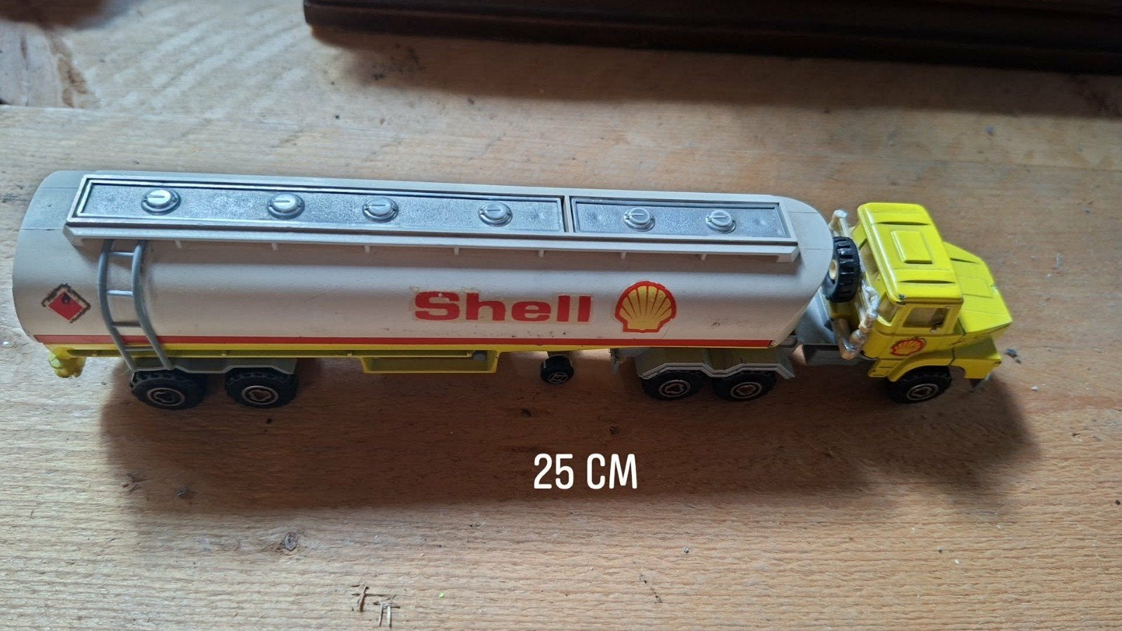 Majorette Shell Tankwagen - Vintage Speelgoed Vrachtwagen, Ophalen of Verzenden, Gebruikt