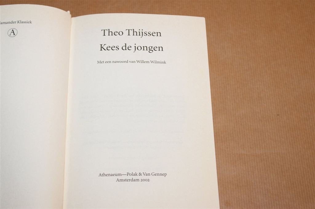 Kees de Jongen — Theo Thijssen, Salamander Klassiek, Boeken, Literatuur, Ophalen of Verzenden, Gelezen