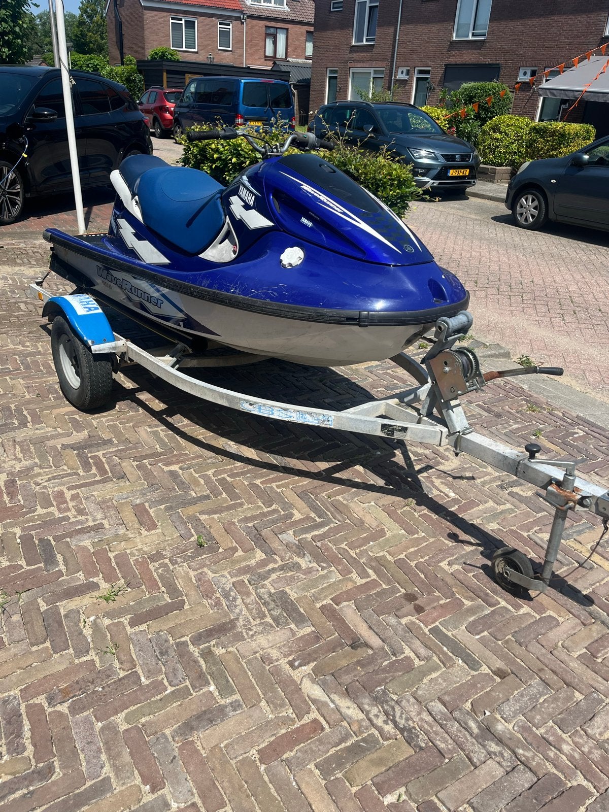 Yamaha Waverunner 800 incl trailer, Ophalen, Gebruikt, Benzine, 70 tot 120 pk