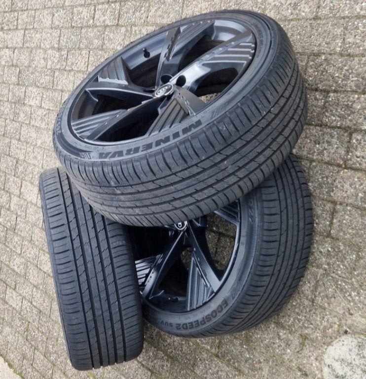 Orginele 22inch Audi E-tron velgen met nieuwe banden!, Auto-onderdelen, Banden en Velgen, Ophalen, Gebruikt, 265 mm, Banden en Velgen