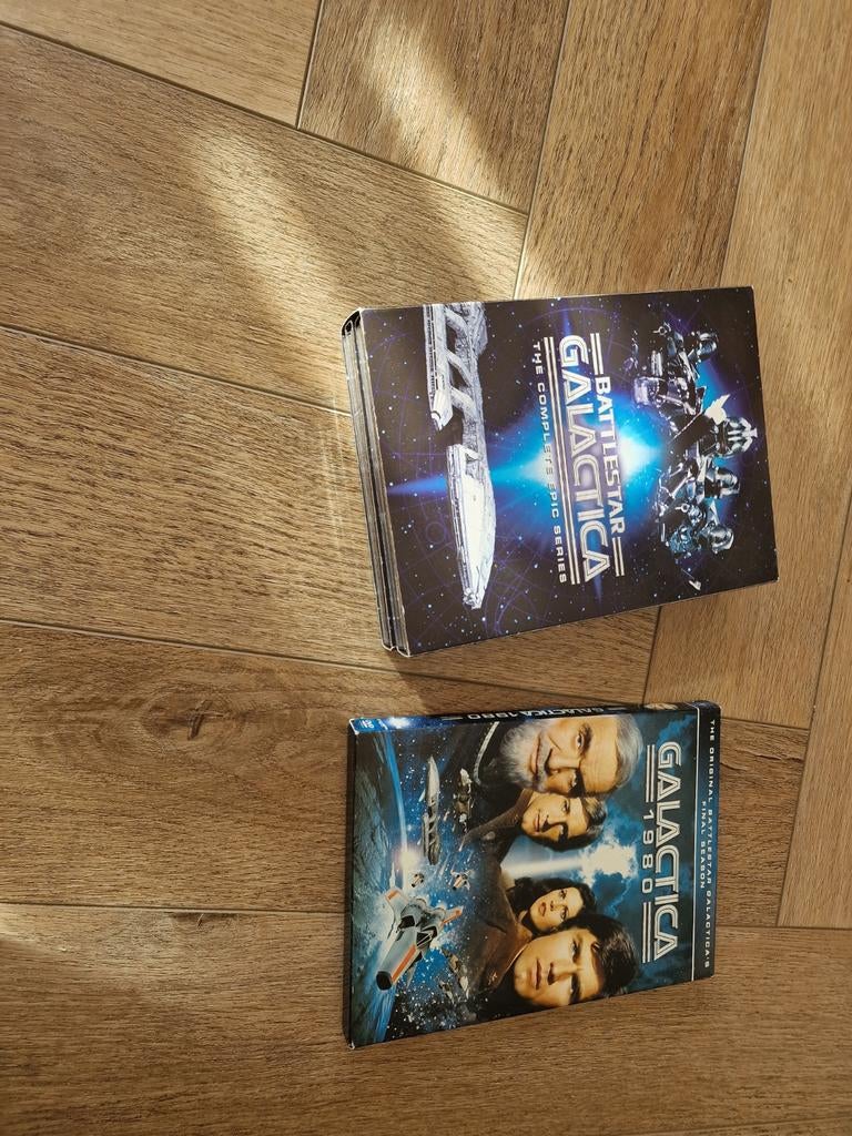 Battlestar Galactica & Galactica 1980 NTSC1 (geen NL subs), Gebruikt, Boxset, Ophalen of Verzenden, Science Fiction