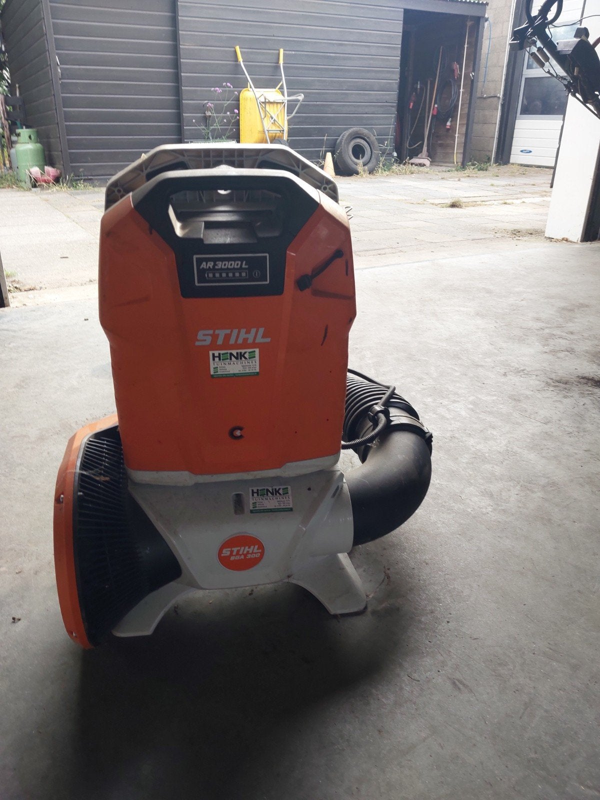 stihl rugblazer bga 300 met ar 3000 l, Ophalen, Gebruikt, Overige typen