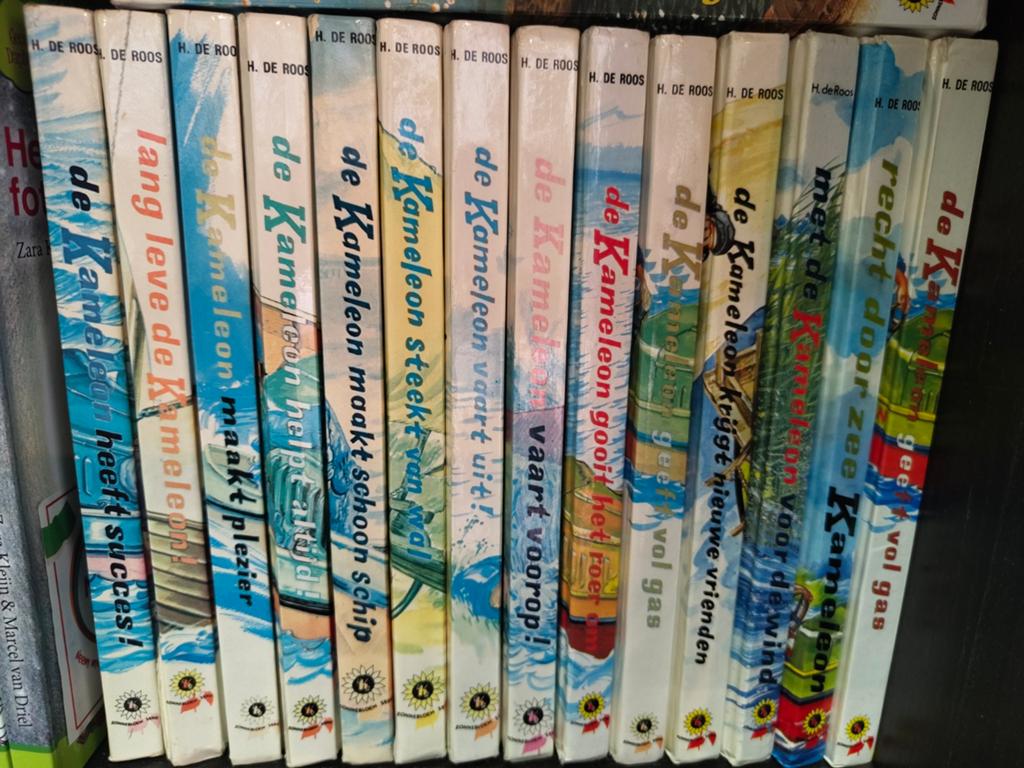De Kameleon Boekenreeks - H. de Roos (15 delen), Boeken, Ophalen of Verzenden, Gelezen, H. de Roos, Fictie algemeen