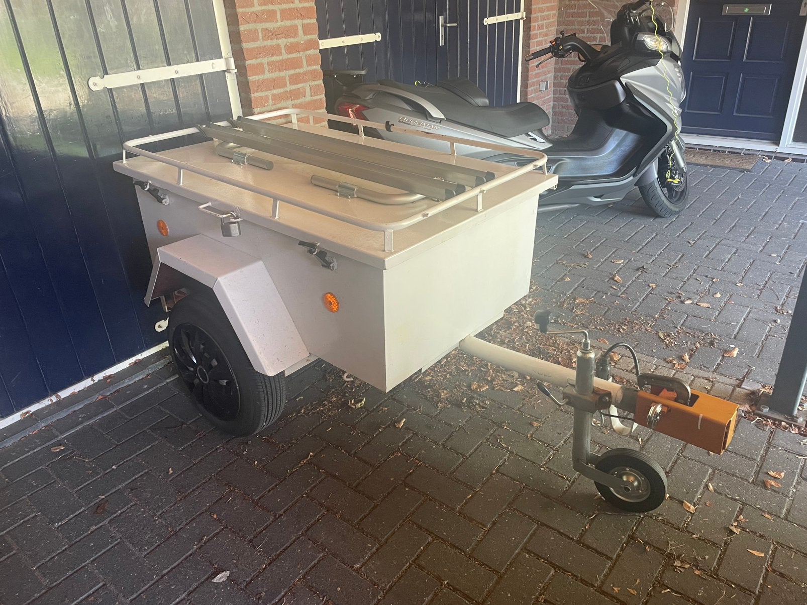 Mooie bagagewagen! 125x80x40, Auto diversen, Aanhangers en Bagagewagens, Ophalen, Zo goed als nieuw