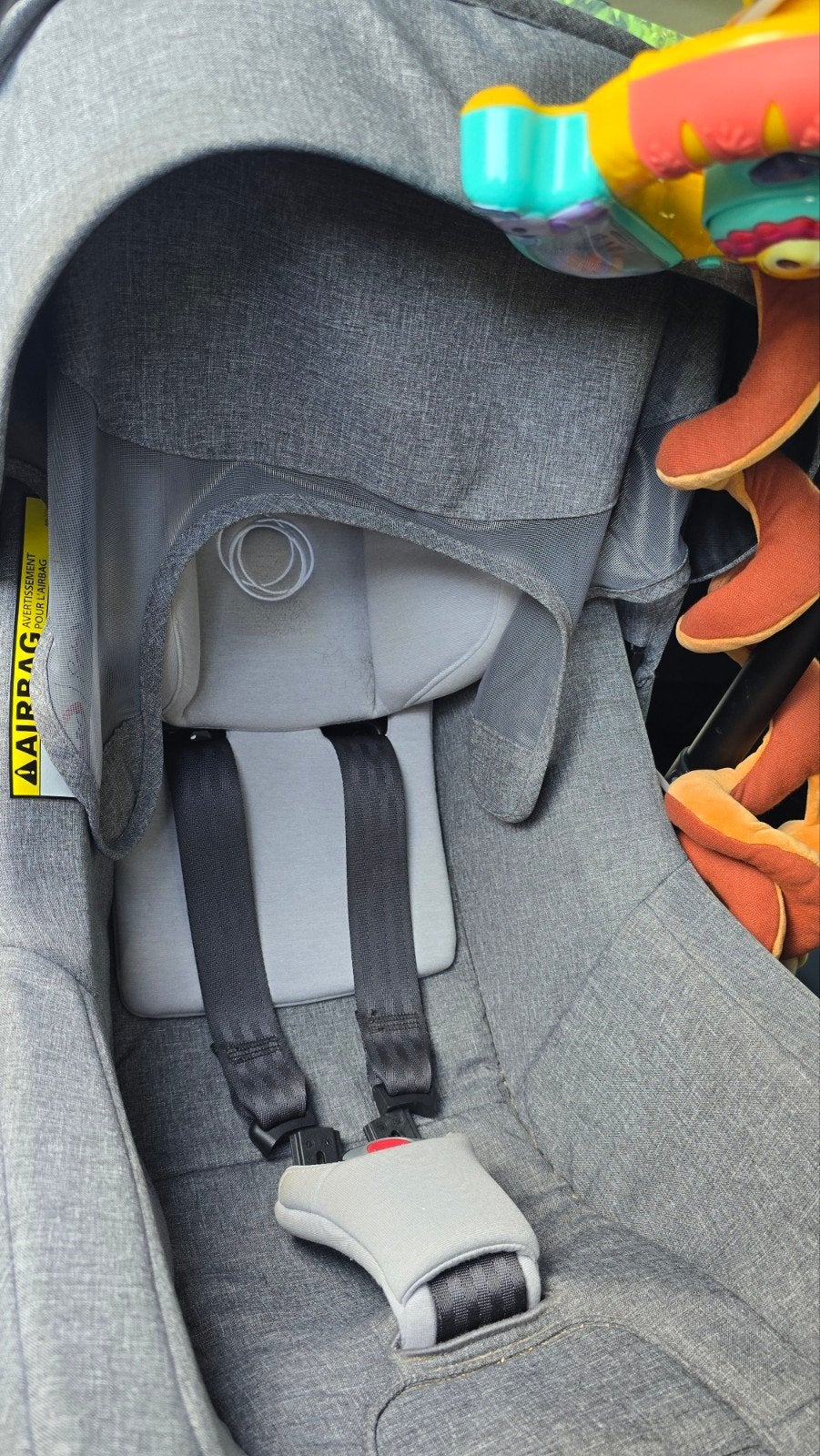 Nuna Bugaboo autostoel met draaibare base, 0 t/m 13 kg, Ophalen, Overige merken, Gebruikt