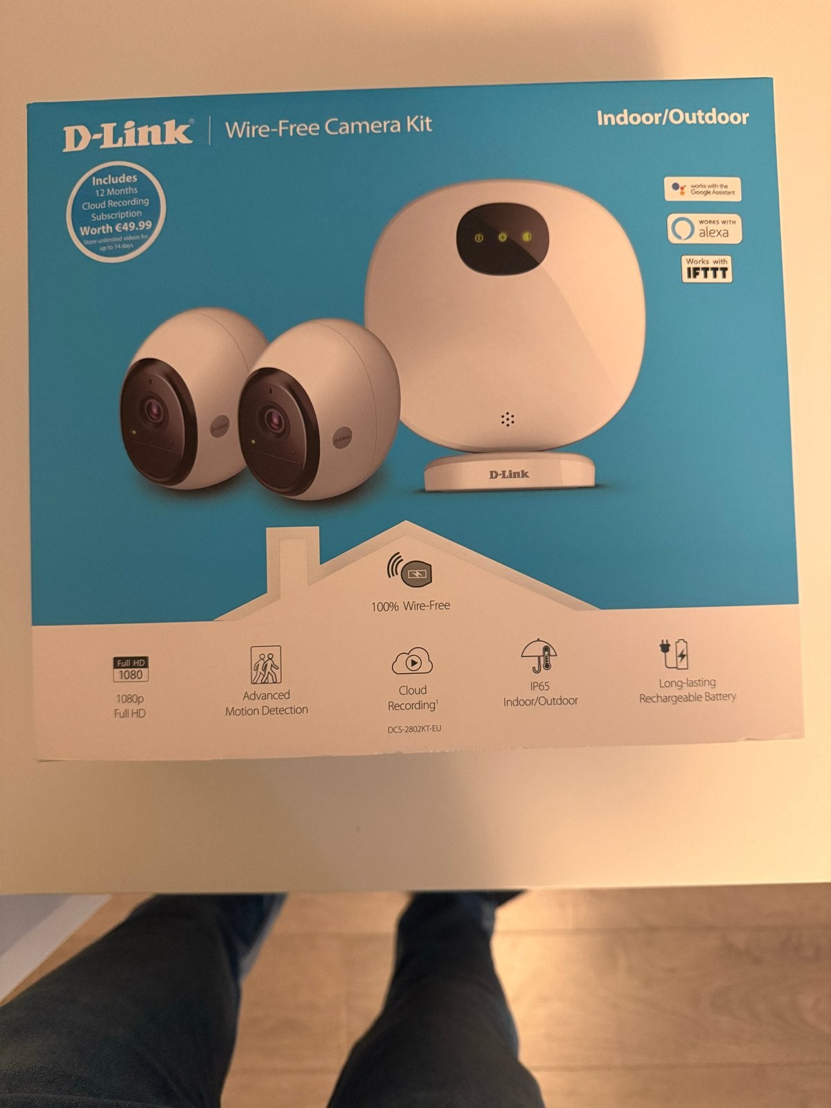 D-Link Wire-Free Camera Kit - Zo goed als nieuw, Ophalen of Verzenden, Zo goed als nieuw