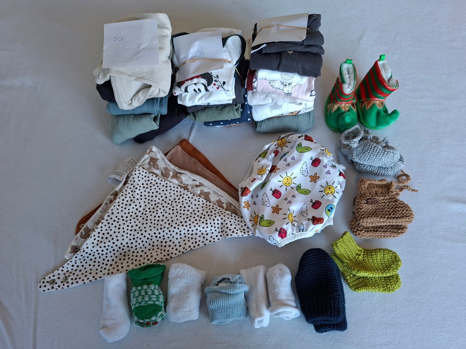 Newborn kleding jongens (maat 50, 50/56, 56), Ophalen of Verzenden, Zo goed als nieuw, Jongetje