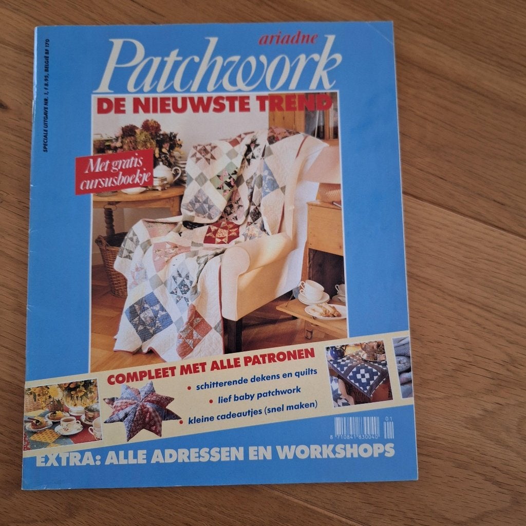 tijdschrift - Ariadne Patchwork, Ophalen of Verzenden, Zo goed als nieuw