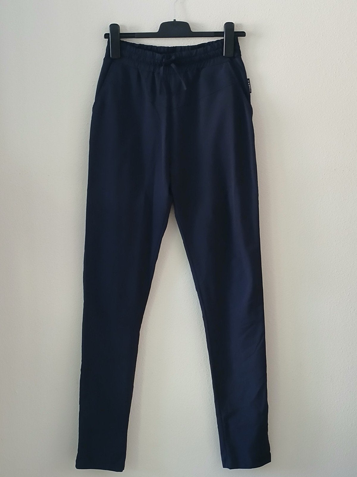Mooie broek in travelstof, Blauw, Maat 42/44 (L), Je m'appelle, Ophalen of Verzenden