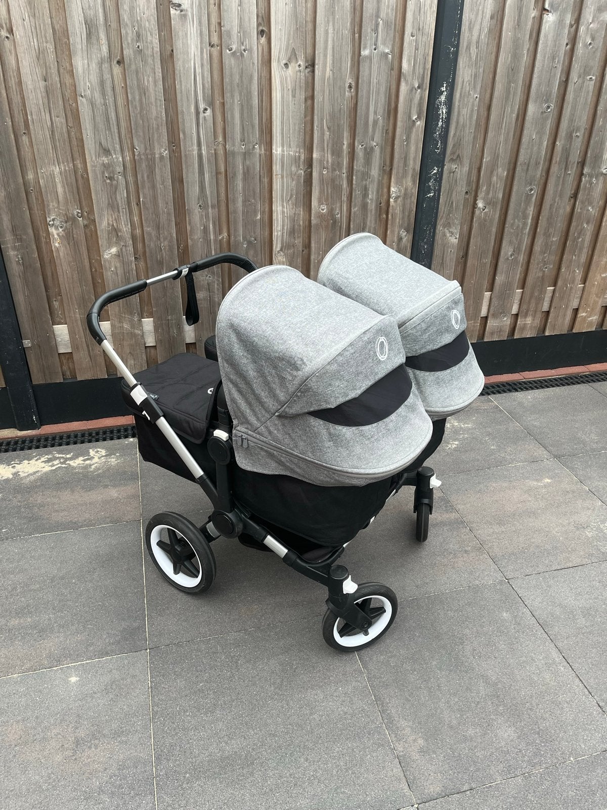 Bugaboo Donkey 3 Duo kinderwagen met meerijdplankje, Ophalen, Zo goed als nieuw, Combiwagen, Duowagen