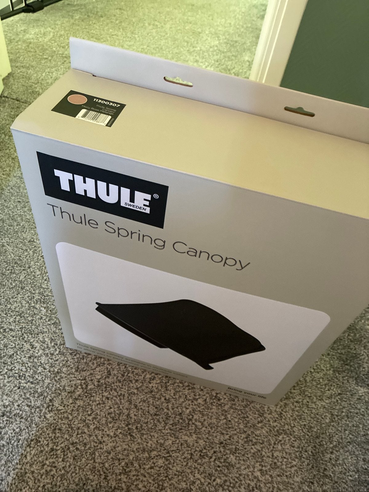 Nieuwe Thule Spring Canopy - Misty Rose Melange, Ophalen, Nieuw, Kinderwagen, Overige merken