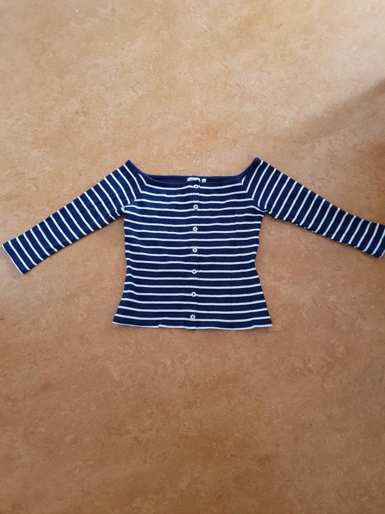 shirt, Anti Blue, Blauw, Zo goed als nieuw, Lange mouw