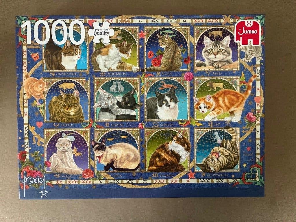 legpuzzels 10 van 1000 stukjes 5 van 500 stukjes, Ophalen of Verzenden, 500 t/m 1500 stukjes, Gebruikt