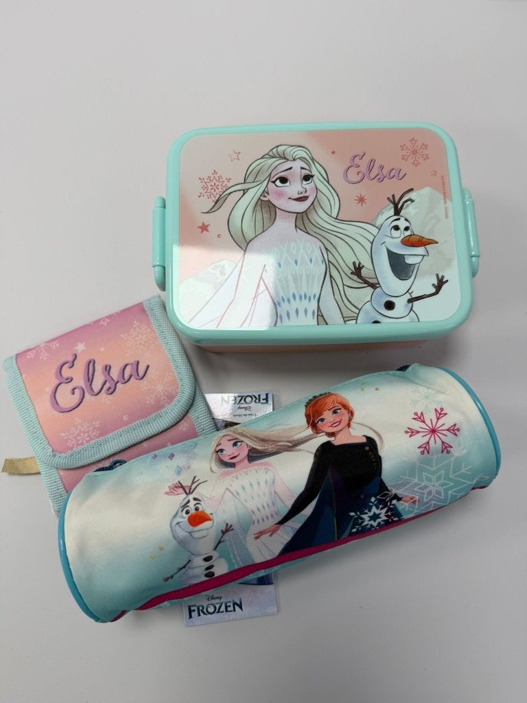 Frozen meisjesset – Broodtrommel, portemonnee en etui!, Ophalen of Verzenden, Nieuw