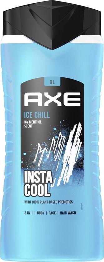 Axe 3-in-1 Douchegel - Ice Chill - Munt & Citroen - 400ml, Verzenden, Nieuw, Bad & Douche