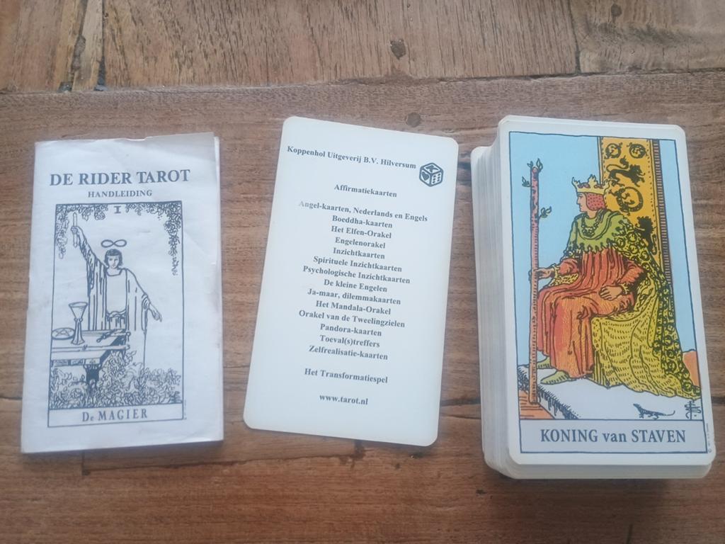 De Rider Tarot - compleet, Boeken, Ophalen of Verzenden, Tarot of Kaarten leggen