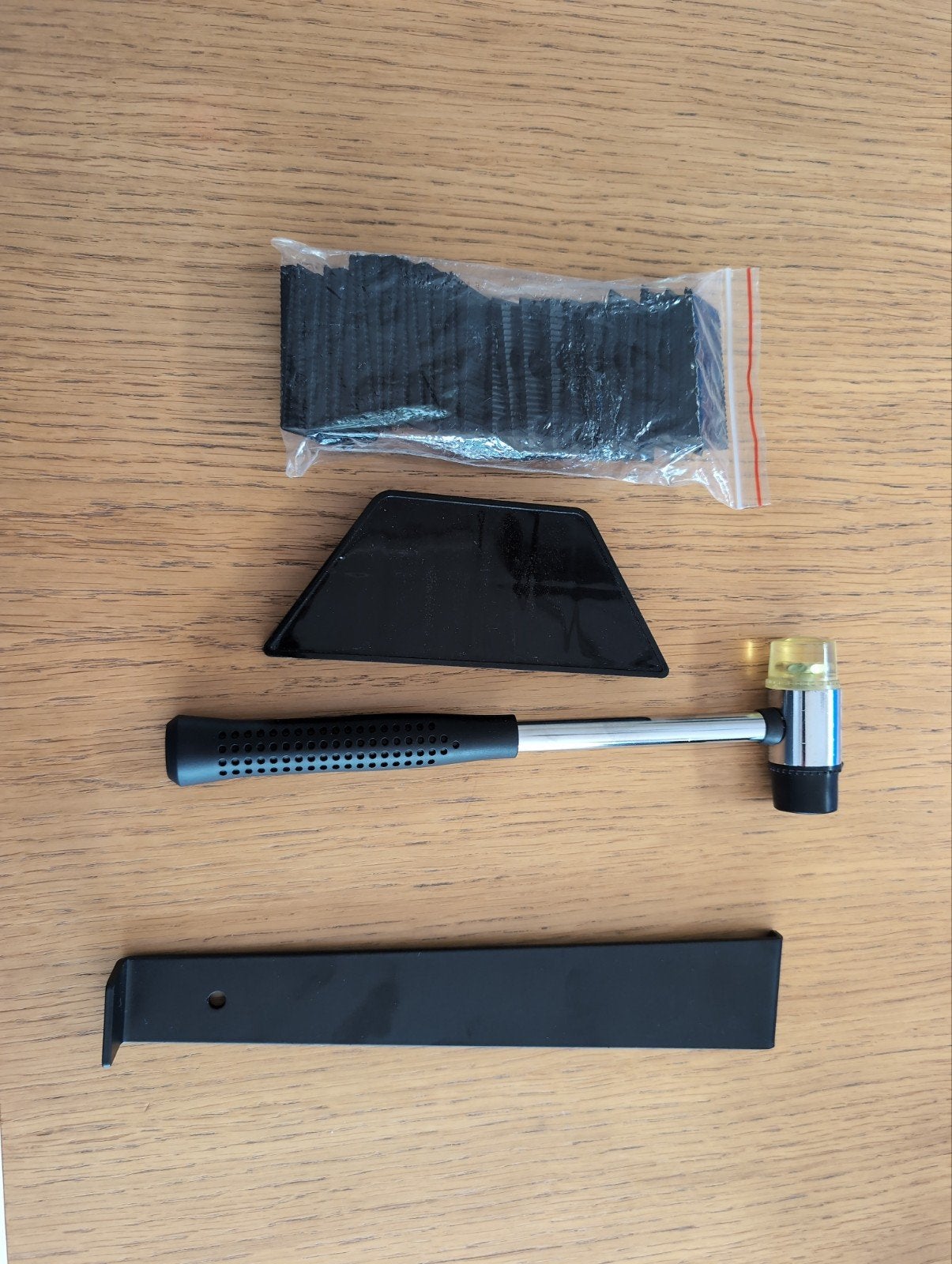Laminaat legset - hamer, stootblok, afstandhouders, Ophalen of Verzenden, Nieuw