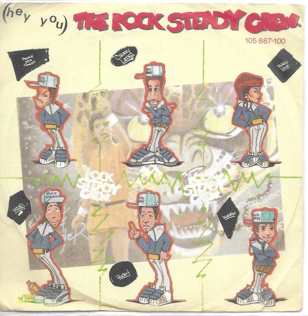 Vinyl Single Rock Steady Crew, Cd's en Dvd's, Vinyl Singles, Ophalen of Verzenden, Gebruikt, Pop