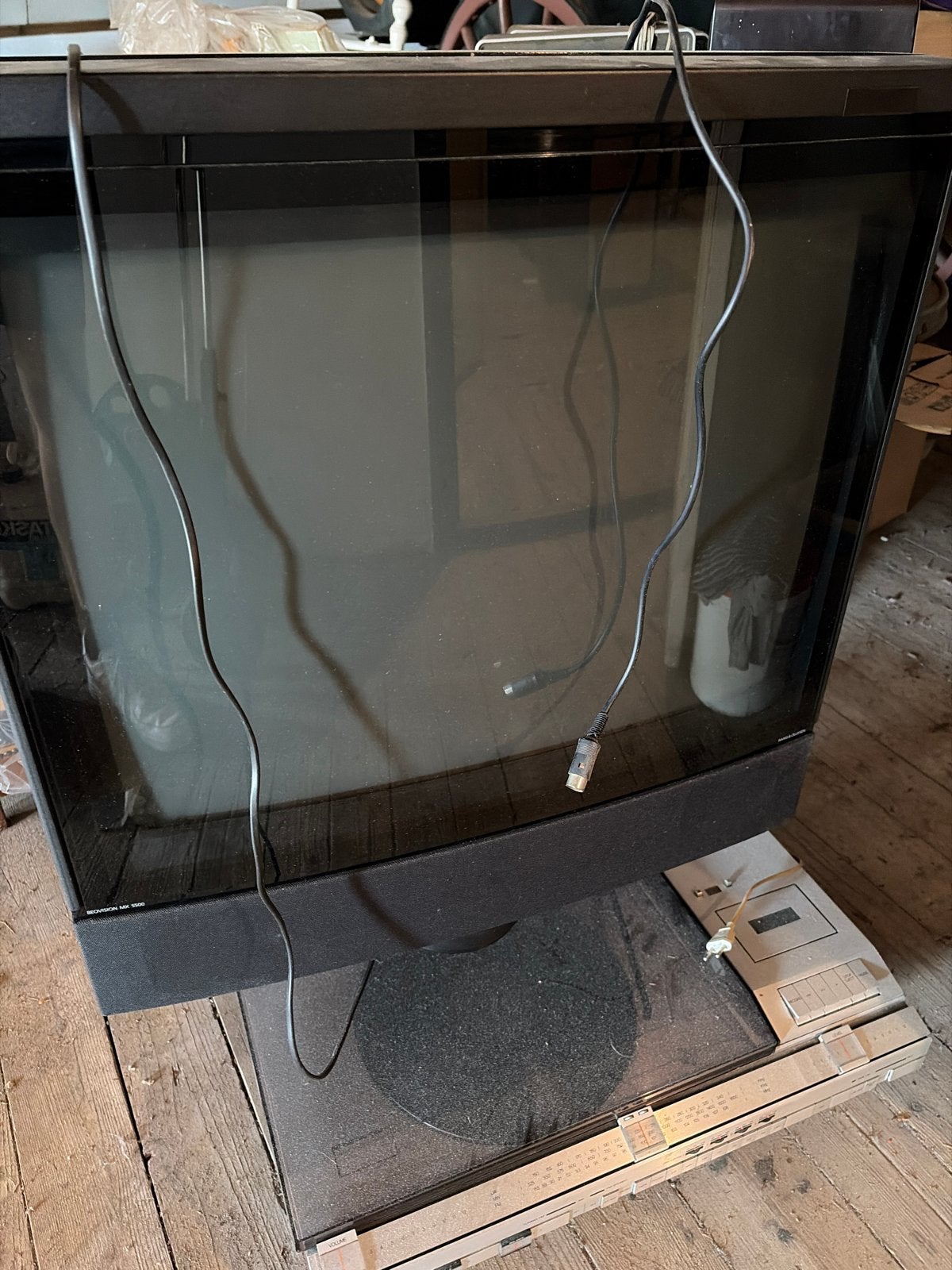 Bang & Olufsen BeoVision MX 4000 CRT TV met BeoCenter, Ophalen of Verzenden, Gebruikt, 60 tot 80 cm, Overige merken