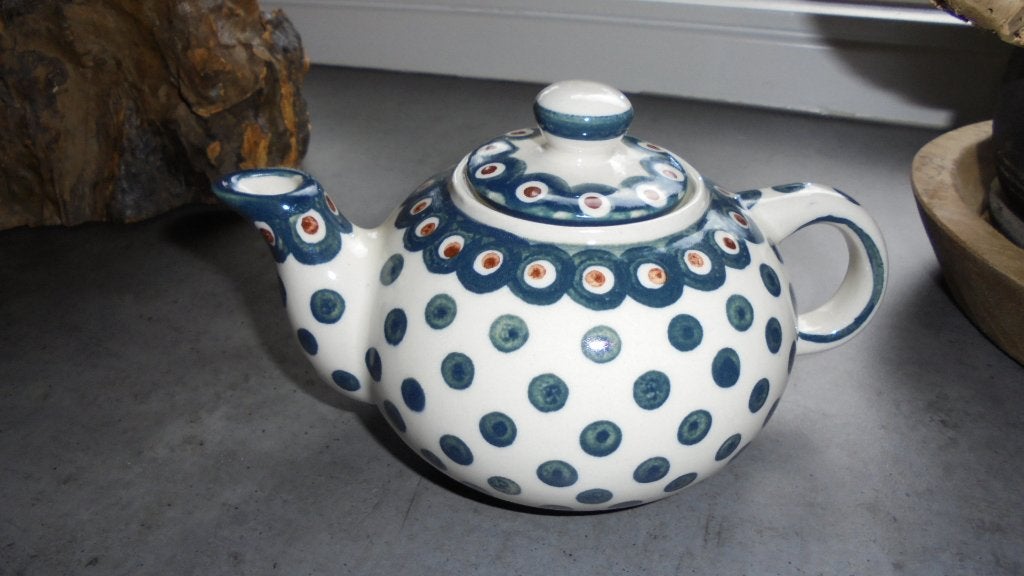 nieuw BUNZLAU pools keramiek theepot, inhoud 500ml, Keramiek, Overige typen, Nieuw, Ophalen of Verzenden