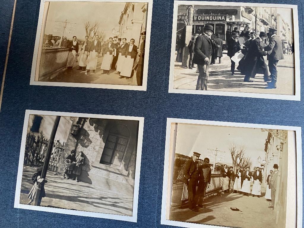 Uniek 19-eeuws fotoalbum reis van Frankrijk naar Egypte., Foto, Zo goed als nieuw, Voor 1940, Buitenland