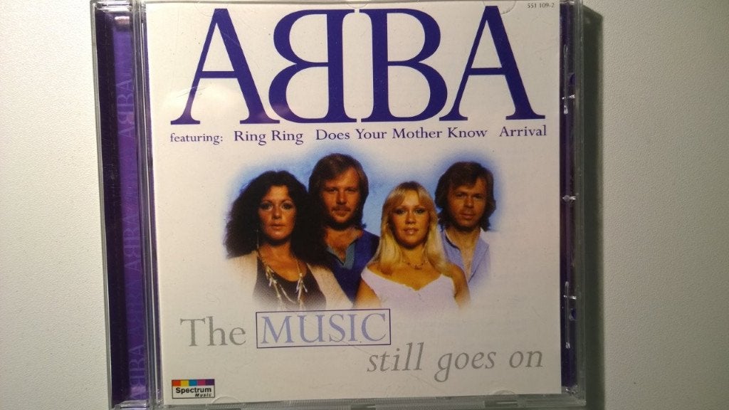 ABBA - The Music Still Goes On, Ophalen of Verzenden, Zo goed als nieuw