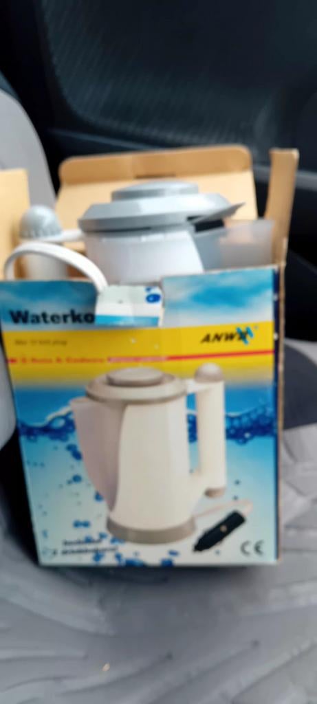 Waterkoker met 12 Volt plug, Witgoed en Apparatuur, Waterkokers, Ophalen of Verzenden